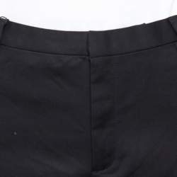 Pre Owned Emporio Armani Black Cotton Tailored Trousers 3XL