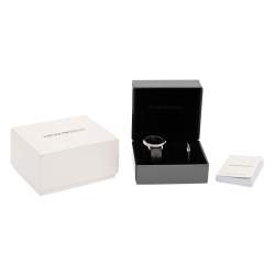 Emporio Armani Black Stainless Steel AR80012 Men's Bracelet & Wristwatch Set 43 mm