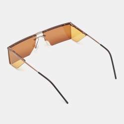 Emporio Armani Matt Bronze EA 2123 Rectangular Sunglasses