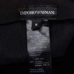مملوكة مسبقًا Emporio Armani Blue Monogram Pattern Baseball Cap S