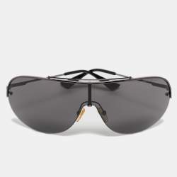 Emporio Armani Black EA9717 S Shield Sunglasses Emporio