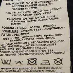 Pre Owned Emporio Armani Navy Blue Knit Trackpants XXL