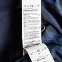 Pre Owned Emporio Armani Navy Blue Wool Suit M