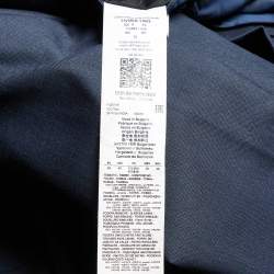 Pre Owned Emporio Armani Navy Blue Wool Suit M