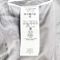 Pre Owned Emporio Armani Grey Virgin Wool David Line Suit M