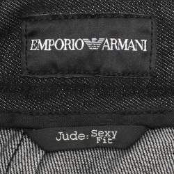 Emporio Armani Black Denim Capri Jeans M