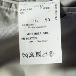 Emporio Armani Grey Wool & Cashmere Single Breasted Blazer L