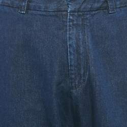 Emporio Armani Navy Blue Denim Workwear Jeans L Waist 35"