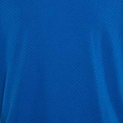 Emporio Armani Blue Textured Cotton Crew Neck T-Shirt XXL