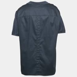 Emporio Armani Navy Blue Jersey Polo T-Shirt XXXL