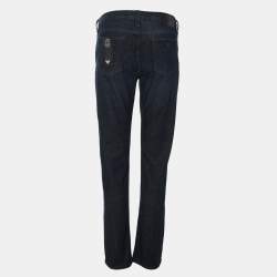 Pre Owned Emporio Armani Blue Denim Jeans L