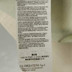 Pre Owned Emporio Armani Green Abstract Print Jersey Crewneck T-Shirt S