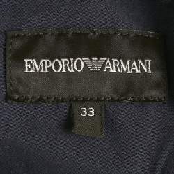مملوكة مسبقًا Emporio Armani Blue Denim Straight Fit Jeans M Waist 33" 