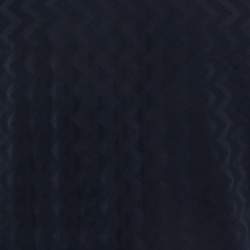 Pre Owned Emporio Armani Midnight Blue Zig Zag Pattern Cotton Crew Neck T-Shirt XL