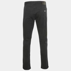 مملوكة مسبقًا بنطلون قطن نيفي بلو امبريو أرماني مقاس كبير جداً جداً جداً