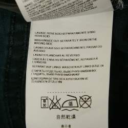 مملوكة مسبقًا بنطلون جينز قطني أزرق امبوريو أرماني مقاس خصر 38 بوصة (مقاس كبير جداً جداً)