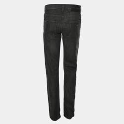 Pre Owned Emporio Armani Black Stretch Denim Jude Sexy Fit Jeans S