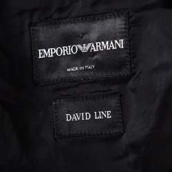 Emporio Armani David Line Grey Wool Tailored Suit 3XL