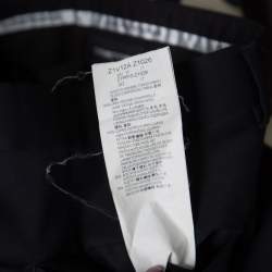 Pre Owned Emporio Armani Navy Blue Wool Tailored Formal Trousers 4 XL