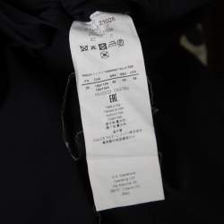 Pre Owned Emporio Armani Navy Blue Wool Tailored Formal Trousers 4 XL