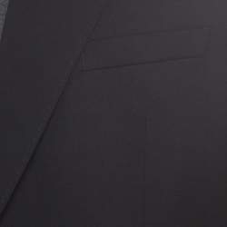 Pre Owned Emporio Armani Navy Blue Wool Josh Line Tailored Blazer 3XL