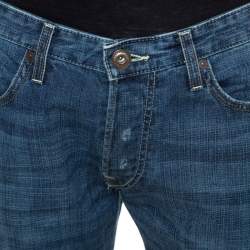 Pre Owned Emporio Armani Blue Denim Jude Jeans L