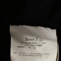 Pre Owned Emporio Armani Navy Blue Cotton Jude Sexy Fit T-Shirt XXL