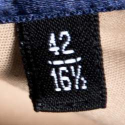 Pre Owned Emporio Armani Beige Stretch Cotton Long Sleeve Shirt XL