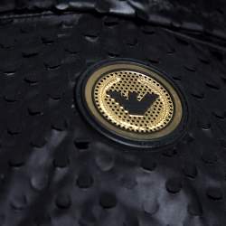 Pre Owned جاكيت امبوريو أرماني "ايميلي لاين" مخرم أسود مقاش كبير جداً (اكس لارج) 