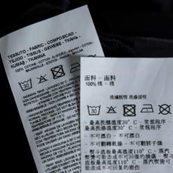 Pre Owned Emporio Armani Navy Blue Knit blazer XL