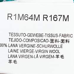 Pre Owned Emporio Armani Green Wool Crewneck Jumper XL