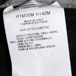 Pre Owned Emporio Armani Colorblock Rib Knit Turtleneck Jumper XXXL