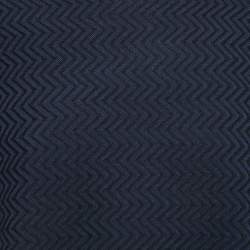 Emporio Armani Navy Blue/Black Patterned Wool Knit Crew Neck Sweater 3XL