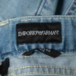 Emporio Armani Blue Denim Tapered Fit  Jeans XXL/Waist 41"