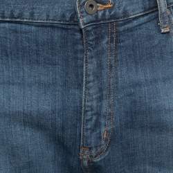 Emporio Armani Blue Denim Straight Fit Jeans XXL/Waist 39"