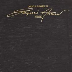 Pre Owned Emporio Armani Black Cotton T-Shirt L