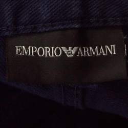 Emporio Armani Navy Blue Denim Slim Fit Jeans M Waist 30"