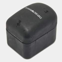 Pre Owned Emporio Armani Black Stainless Steel AR-0282 Men's Wristwatch 41 mm 