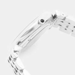 Pre Owned Emporio Armani Classic AR1676 Black Dial Stainless Steel Men's Wristwatch 40 mm