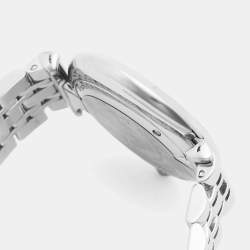 Pre Owned Emporio Armani Classic AR1676 Black Dial Stainless Steel Men's Wristwatch 40 mm