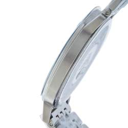 Pre Owned Emporio Armani Grey Stainless Steel AR11068 Men's Wristwatch 41 mm