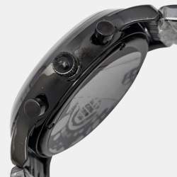 Pre Owned Emporio Armani Black PVD Coated Stainless Steel Classic AR1934 Men's Wristwatch 43 mm