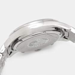 Pre Owned Emporio Armani Blue Stainless Steel AR5860 Men's Wristwatch 43 mm