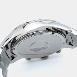 Pre Owned Emporio Armani Blue Stainless Steel AR5860 Men's Wristwatch 43 mm