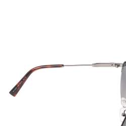 Ermenegildo Zegna Silver/Tortoise EZ0007 Aviator Sunglasses