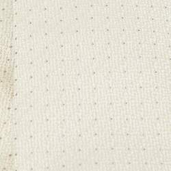 Ermenegildo Zegna Cream Polka Jacquared Silk Tie