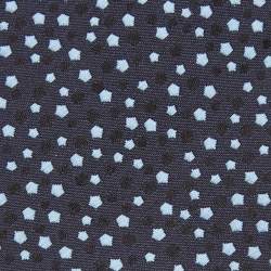 مملوكة مسبقًا Ermenegildo Zegna Navy Blue Patterned Silk Skinny Tie 