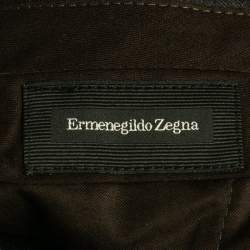 Ermenegildo Zegna Grey Wool Slim Fit Trousers XXL