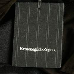 Ermenegildo Zegna Grey Wool Slim Fit Trousers XXL