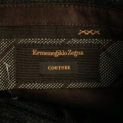 Ermenegildo Zegna Brown Wool Tapered Trousers XXL